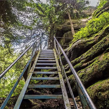 Hirsch Gretel - Garten Mit Grill - Wald *